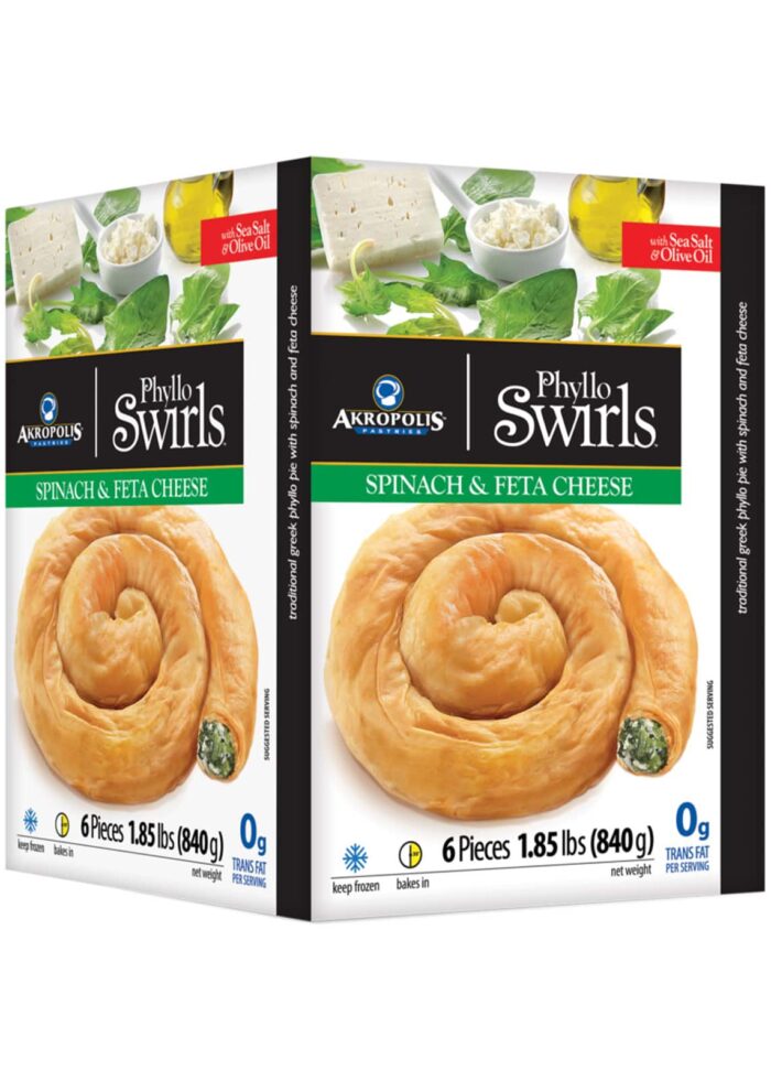 Akropolis Spinach Swirls “Spanakopita”