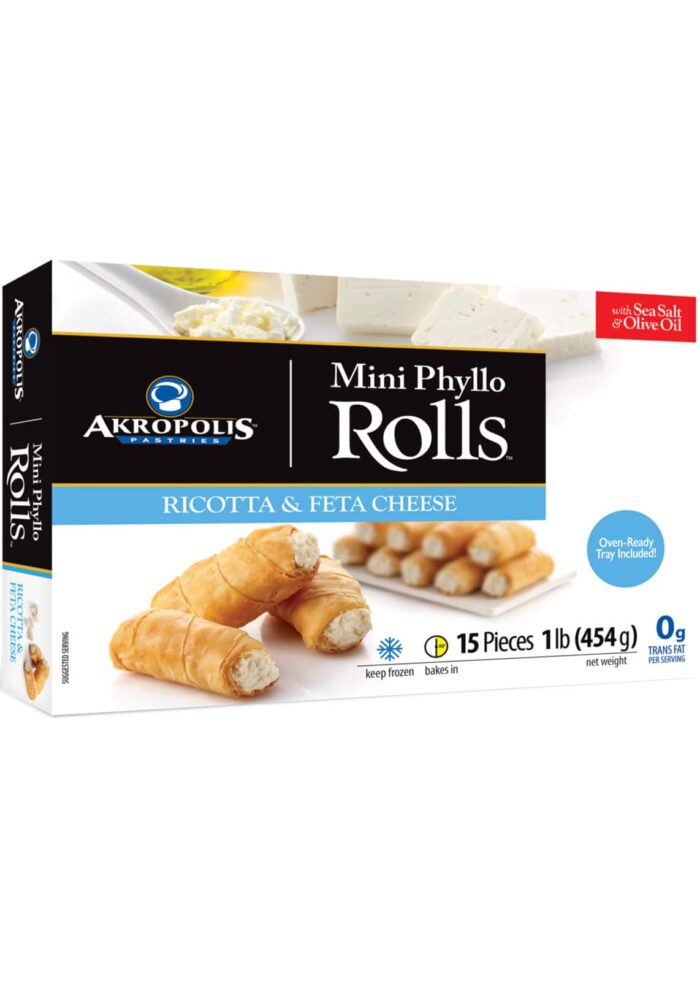 (200 pcs) Akropolis Cheese Mini Rolls