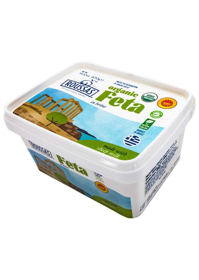 Roussas Organic Feta 14.10 oz