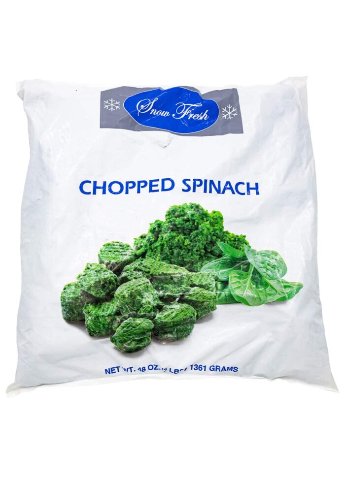 I.Q.F Chopped Spinach 20 lb