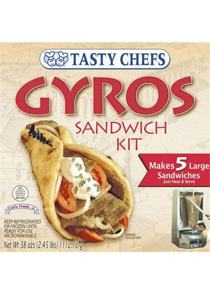 Gyro 5 Large Sandwiches Kit