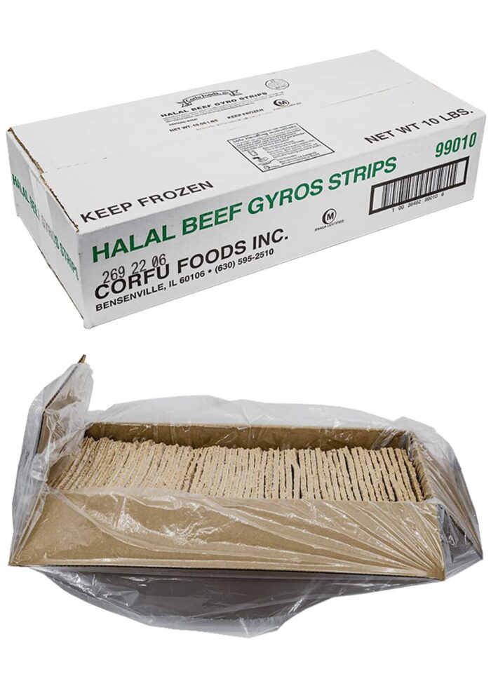 Corfu Halal I.Q.F. Raw Strips