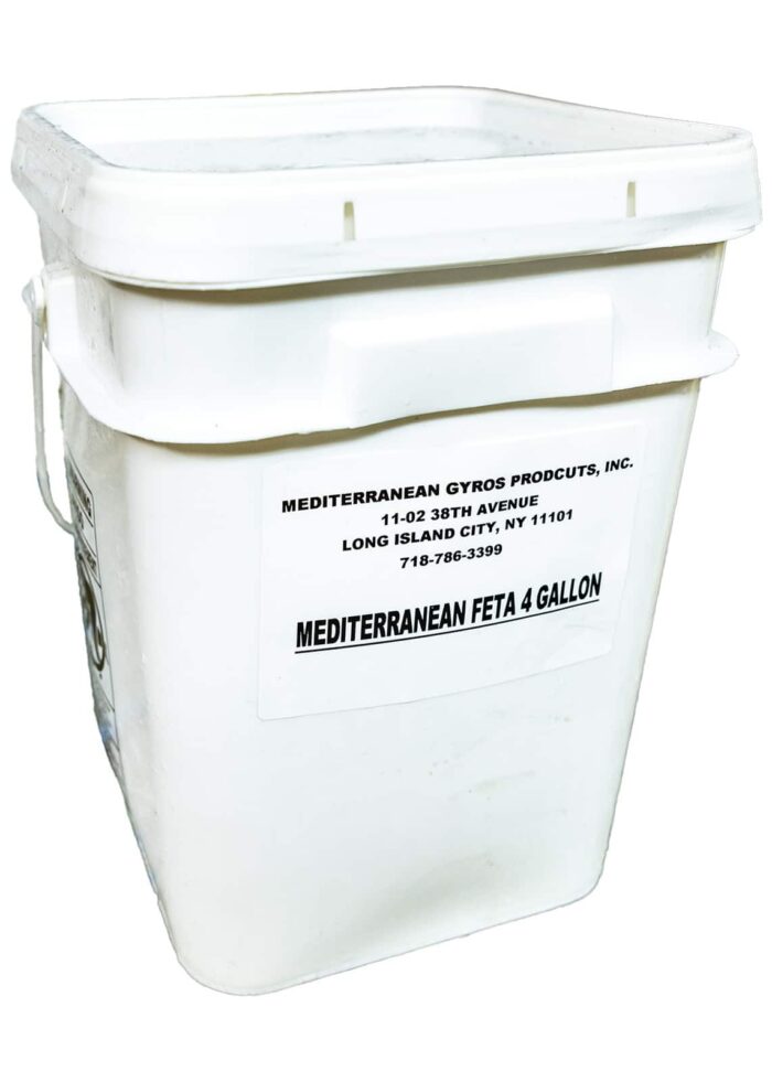 Mediterranean Domestic Feta 4 Gal