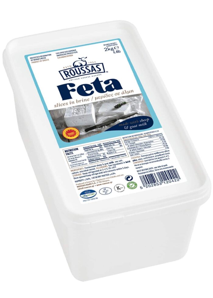 Roussas Feta 4.4 lb
