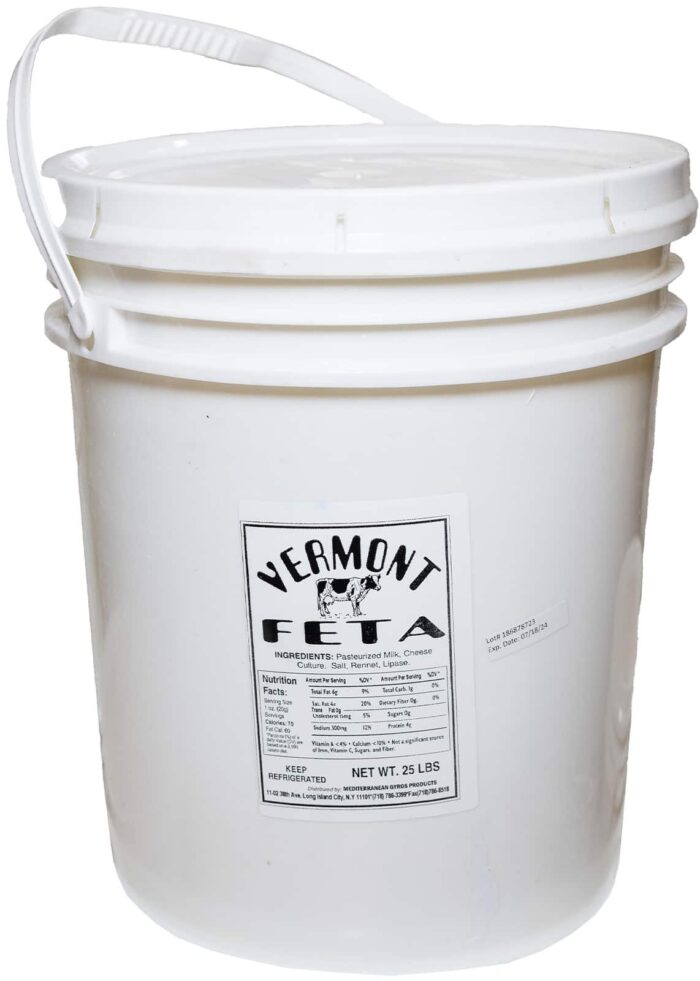 Vermont Domestic Feta 4 Gal