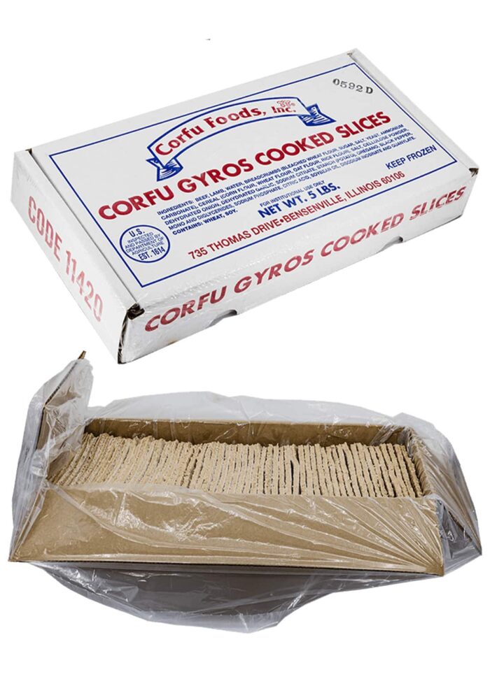 Corfu Gyro Slices - Fully Cooked