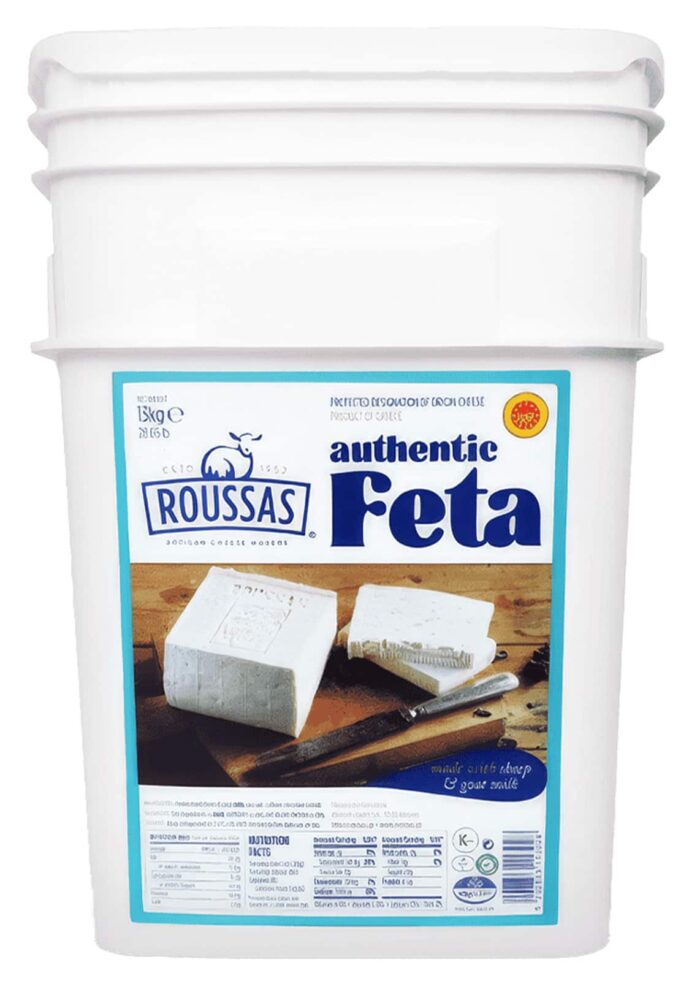 Roussas Feta 28.65 lb (Plastic)