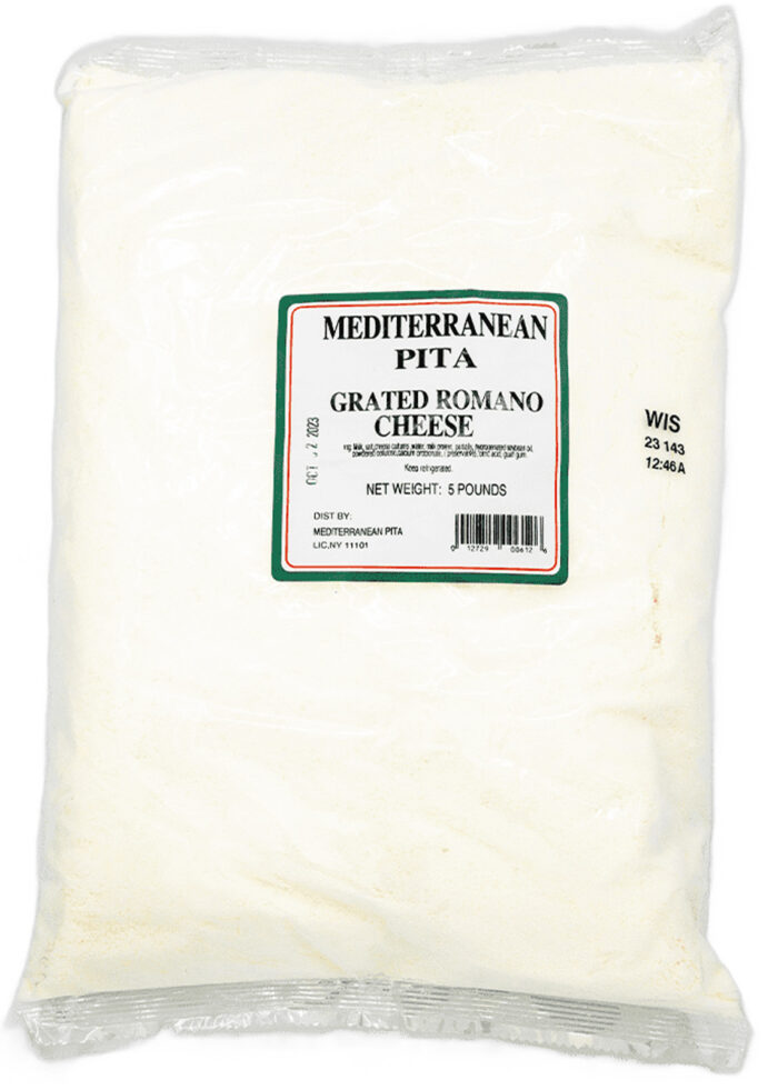 Mediteranean Grated Romano 5 lb