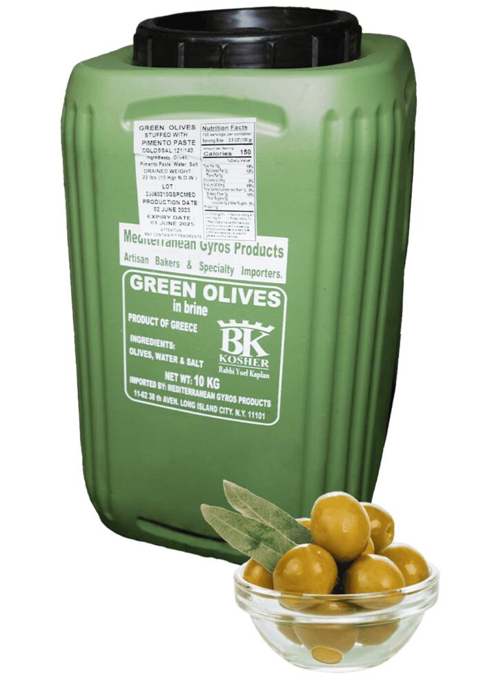 Green Greek Olives