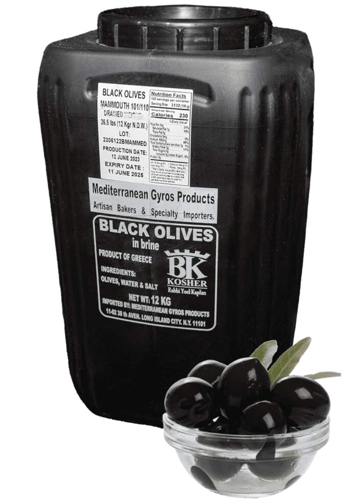 Black Greek Olives