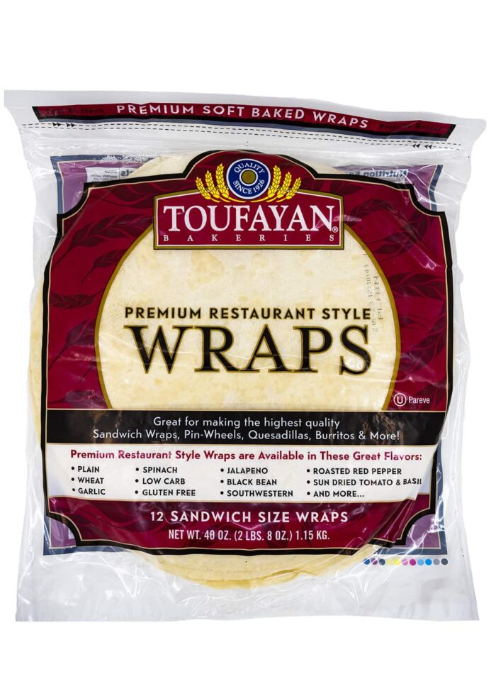 Plain Wrap Toufayan 12"
