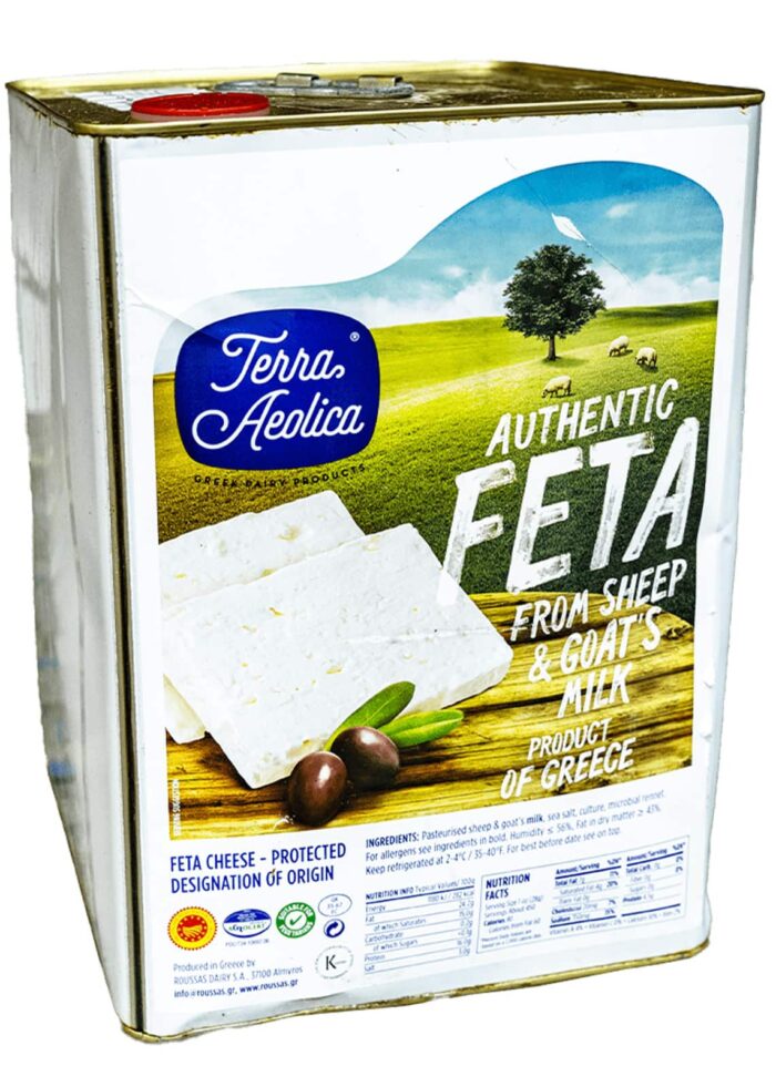 Roussas Feta "Terra Aeolica" 26.4 lb