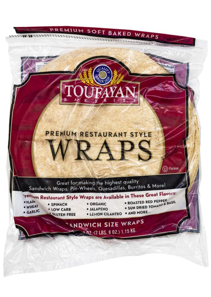Whole Wheat Wrap Toufayan 12"